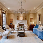 Luminaire suspendu en forme de branche d'arbre rétro style ferme avec lustre en cristal et bougie.