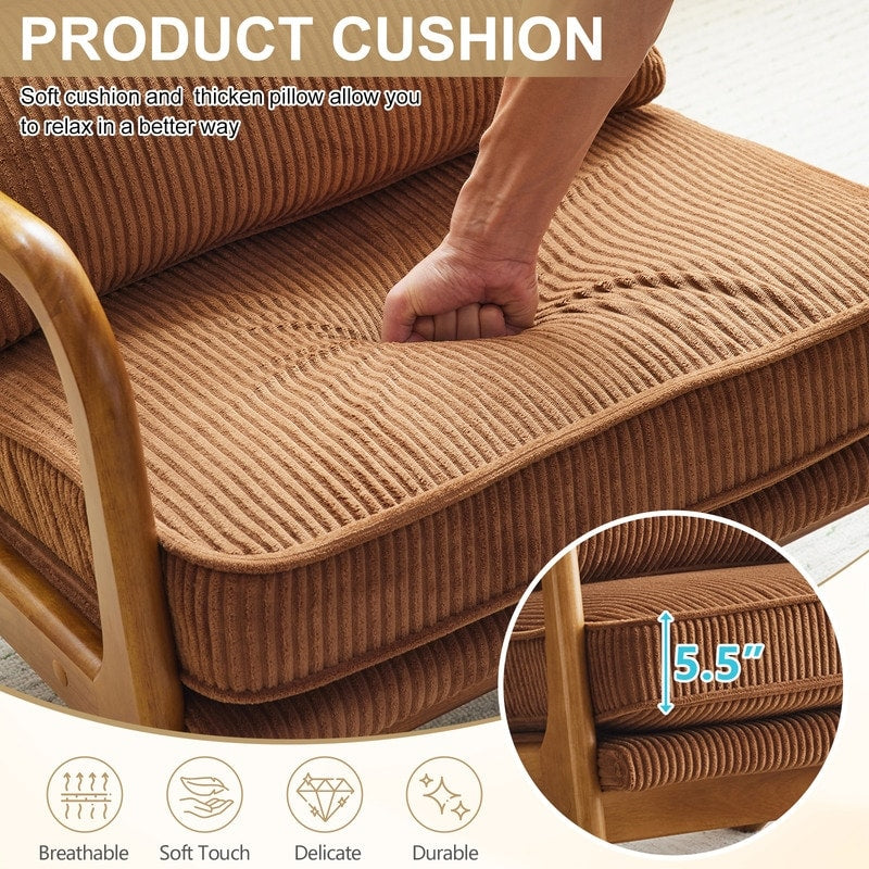 Fauteuil d'appoint capitonné de style moderne du milieu du siècle