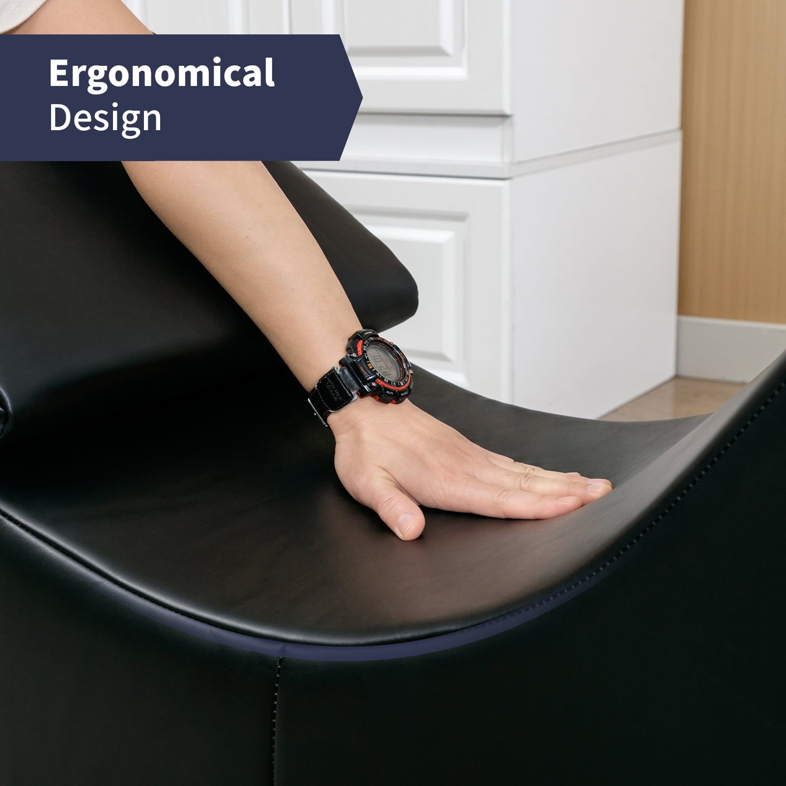 Chaise longue de yoga d'intérieur Mixoy, chaise longue de yoga incurvée pour adultes, idéale pour les étirements, l'exercice et la relaxation.