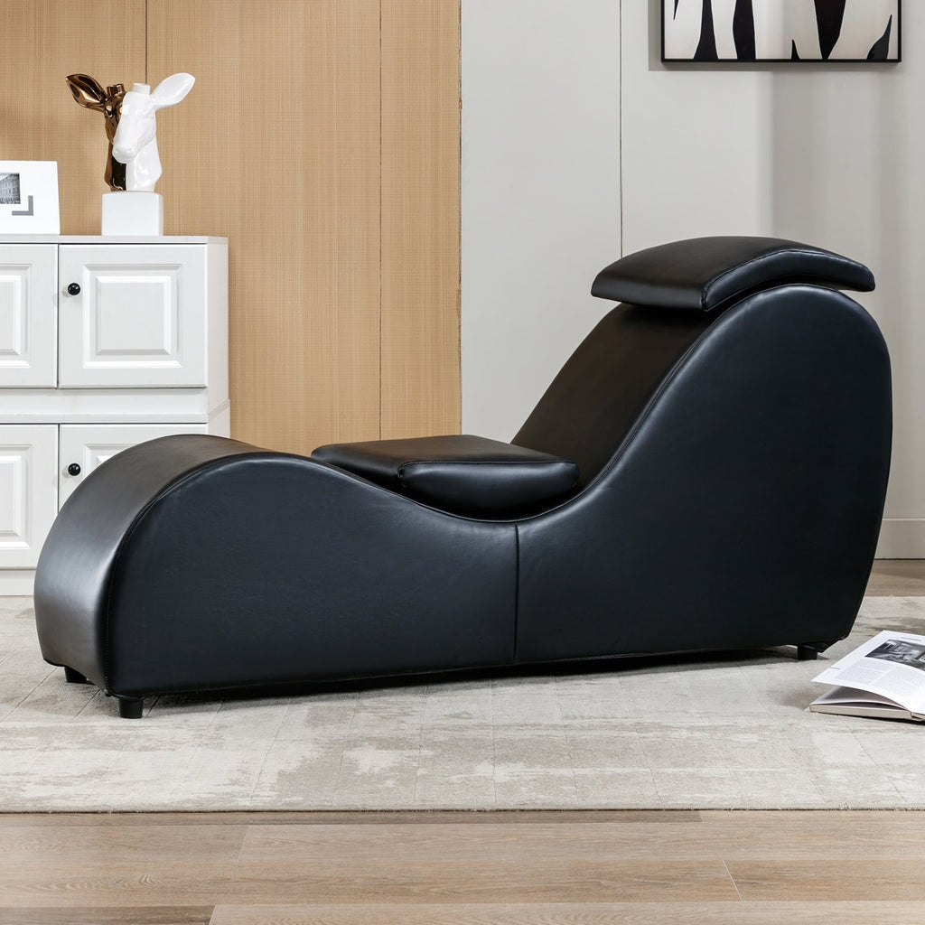 Chaise longue de yoga d'intérieur Mixoy, chaise longue de yoga incurvée pour adultes, idéale pour les étirements, l'exercice et la relaxation.