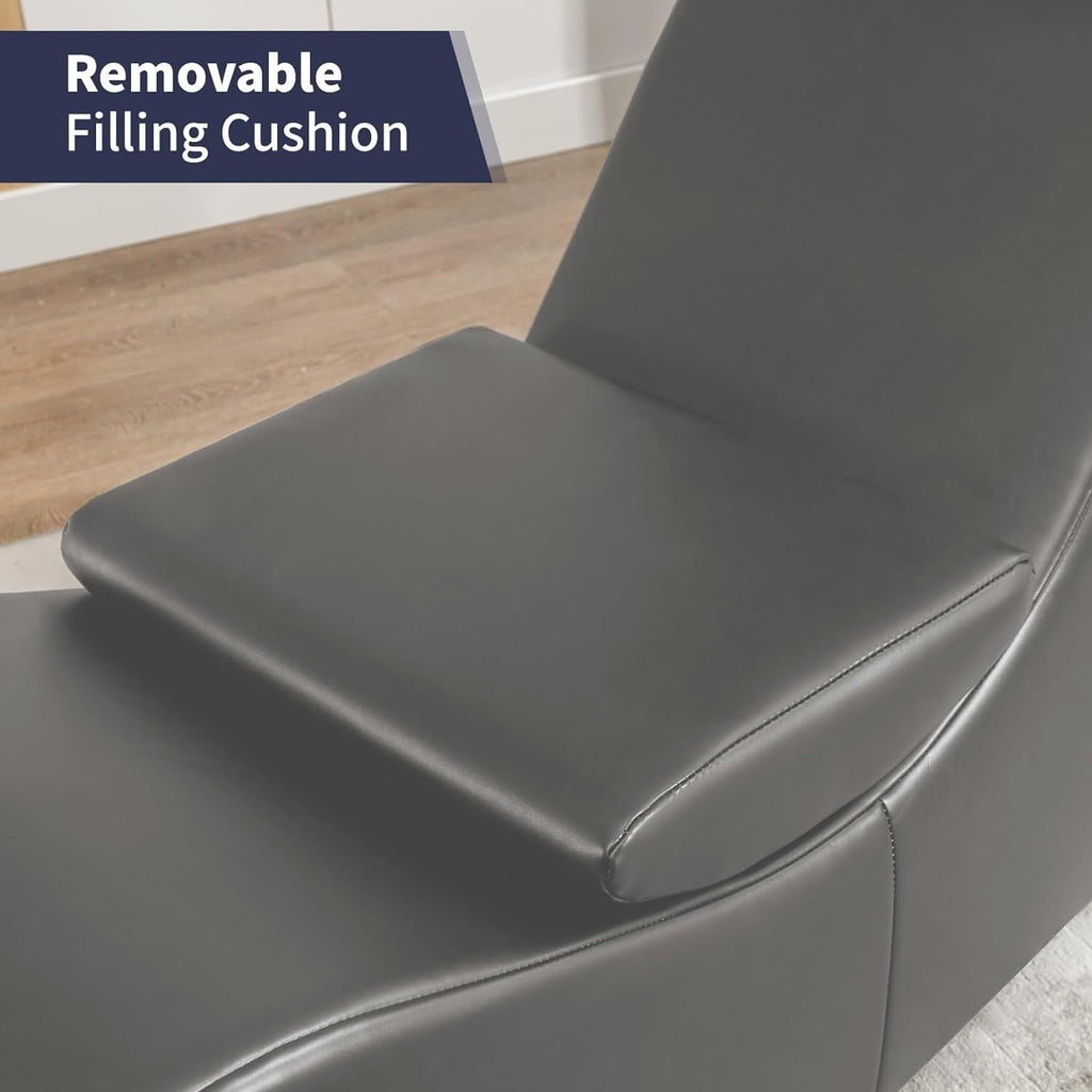 Chaise longue de yoga d'intérieur Mixoy, chaise longue de yoga incurvée pour adultes, idéale pour les étirements, l'exercice et la relaxation.