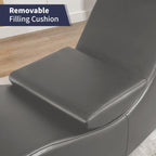 Chaise longue de yoga d'intérieur Mixoy, chaise longue de yoga incurvée pour adultes, idéale pour les étirements, l'exercice et la relaxation.