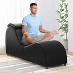 Chaise longue de yoga d'intérieur Mixoy, chaise longue de yoga incurvée pour adultes, idéale pour les étirements, l'exercice et la relaxation.