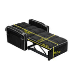 Canapé-lit convertible moderne 3 en 1 de 70,86 pouces avec dossier réglable et port de chargement USB pour salon