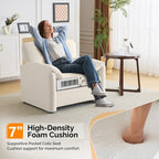 Fauteuil moderne à oreilles d'éléphant, canapé d'appoint confortable pour le salon et la chambre