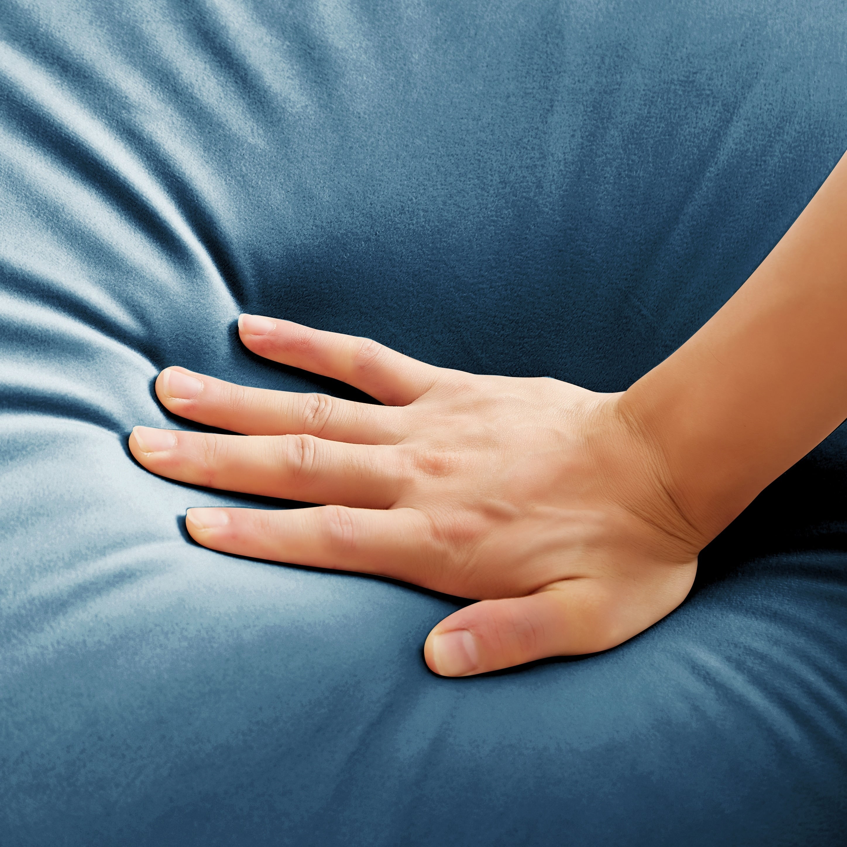 Canapé-lit futon moderne, canapé convertible avec pieds fuselés en bois, 78,35 cm de large, petit canapé à dossier divisé pour salon