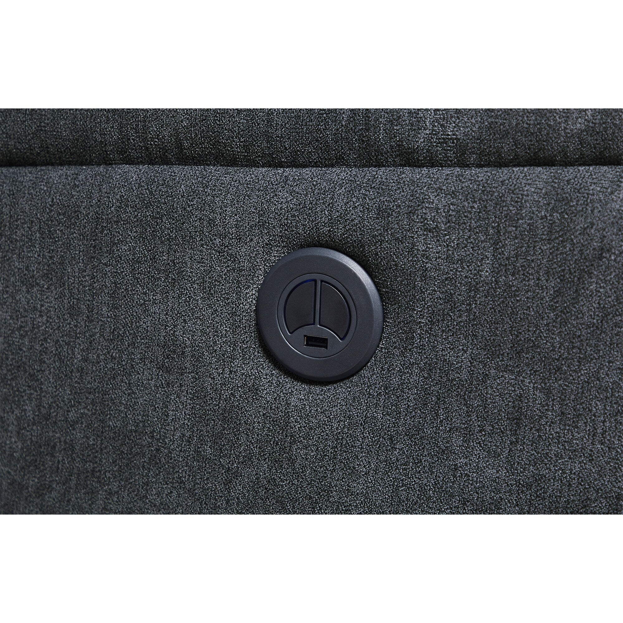 Fauteuil inclinable électrique moderne avec port USB et soutien complet de la tête et des lombaires