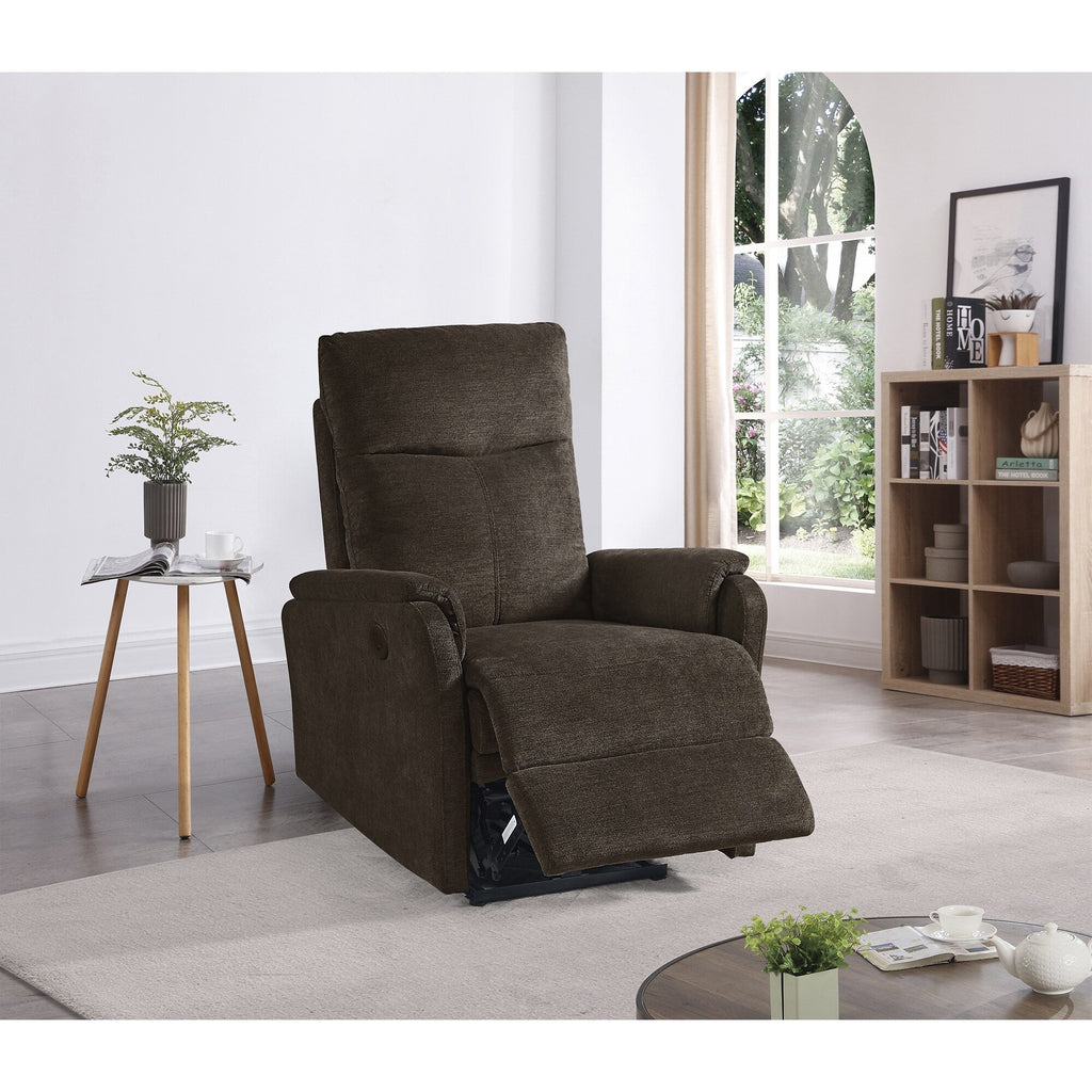 Fauteuil inclinable électrique moderne avec port USB et soutien complet de la tête et des lombaires