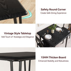 Ensemble table et chaises de cuisine moderne pour salle à manger - 3 pièces