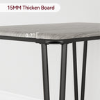 Ensemble table et chaises de cuisine moderne pour salle à manger - 3 pièces