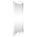 Miroir rectangulaire biseauté transparent haute définition à fixer au mur pour salle de bain, meuble-lavabo, chambre à coucher, 3 tailles