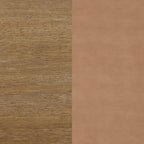 Tabouret de bar moderne Gracie, chaise rembourrée en bouclette et pieds en bois brossé