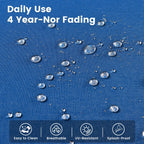 Ensemble de 9 chaises pivotantes d'extérieur en résine tressée OVIOS avec table de feu