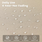 Ensemble de 9 chaises pivotantes d'extérieur en résine tressée OVIOS avec table de feu