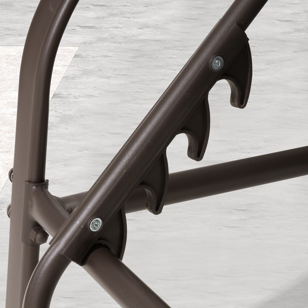 Chaise longue de jardin réglable avec coussin pour extérieur, pour terrasse, plage ou bord de piscine