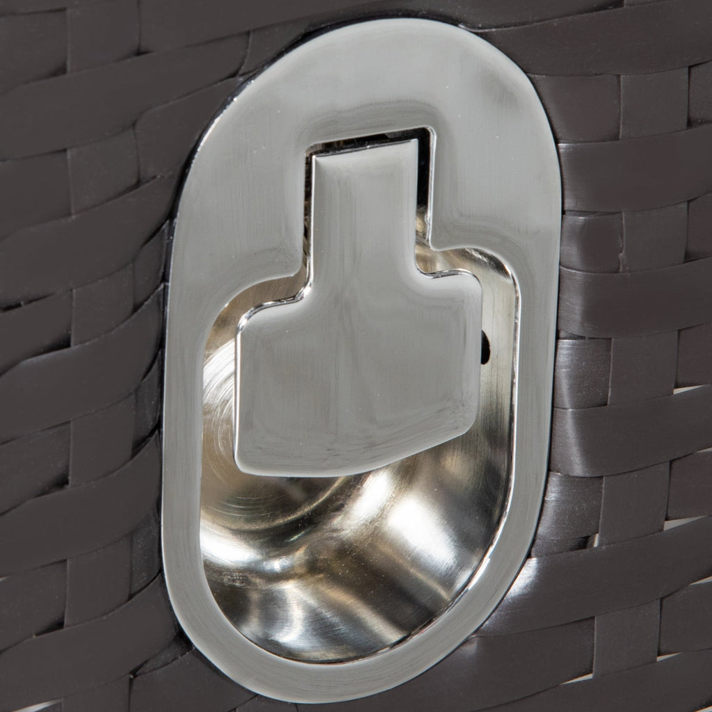 Outsunny Ensemble de canapé en rotin PE pour patio, 3 pièces, chaises inclinables d'extérieur, table basse en plastique imitation bois