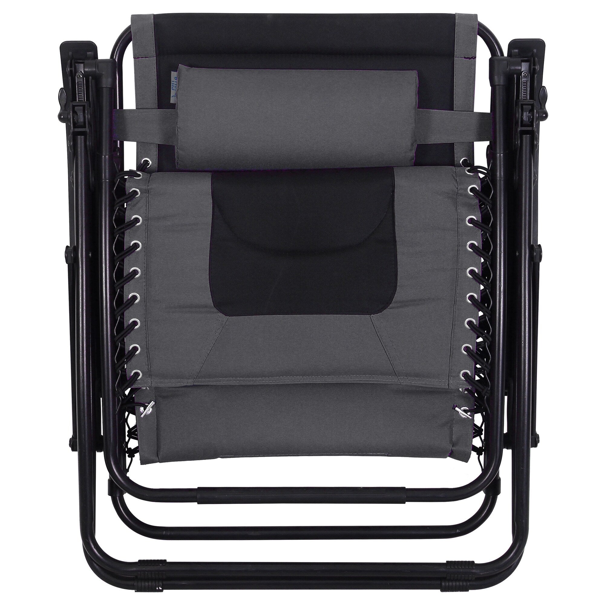 Fauteuil XL surdimensionné à dossier zéro gravité, avec accoudoirs larges, inclinable et réglable, avec porte-gobelets - N/A