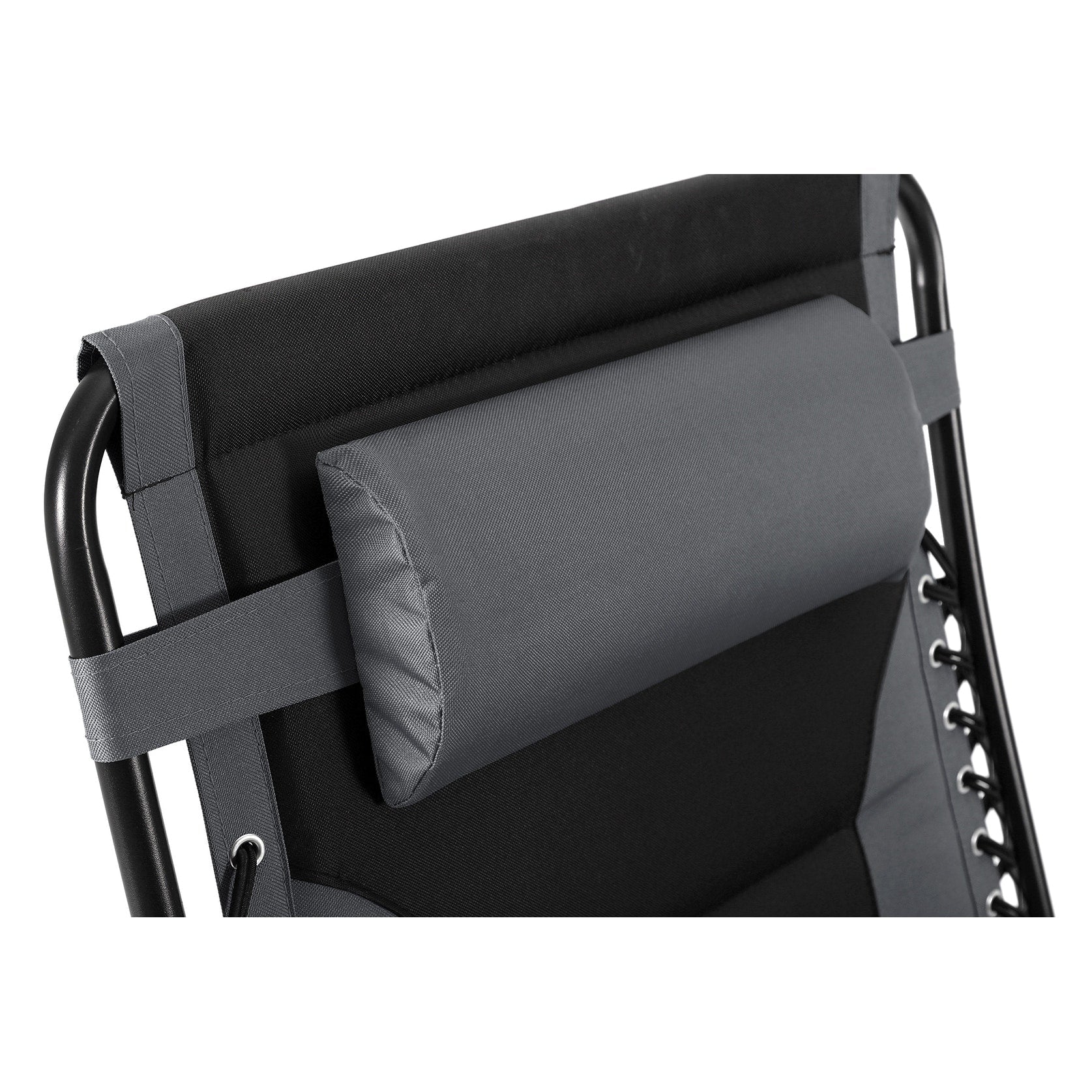 Fauteuil XL surdimensionné à dossier zéro gravité, avec accoudoirs larges, inclinable et réglable, avec porte-gobelets - N/A