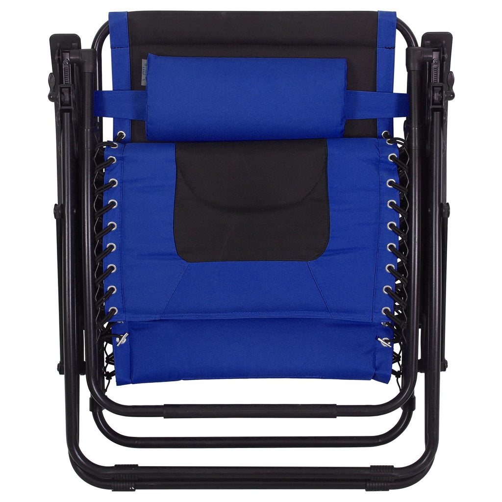 Fauteuil XL surdimensionné à dossier zéro gravité, avec accoudoirs larges, inclinable et réglable, avec porte-gobelets - N/A