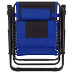 Fauteuil XL surdimensionné à dossier zéro gravité, avec accoudoirs larges, inclinable et réglable, avec porte-gobelets - N/A