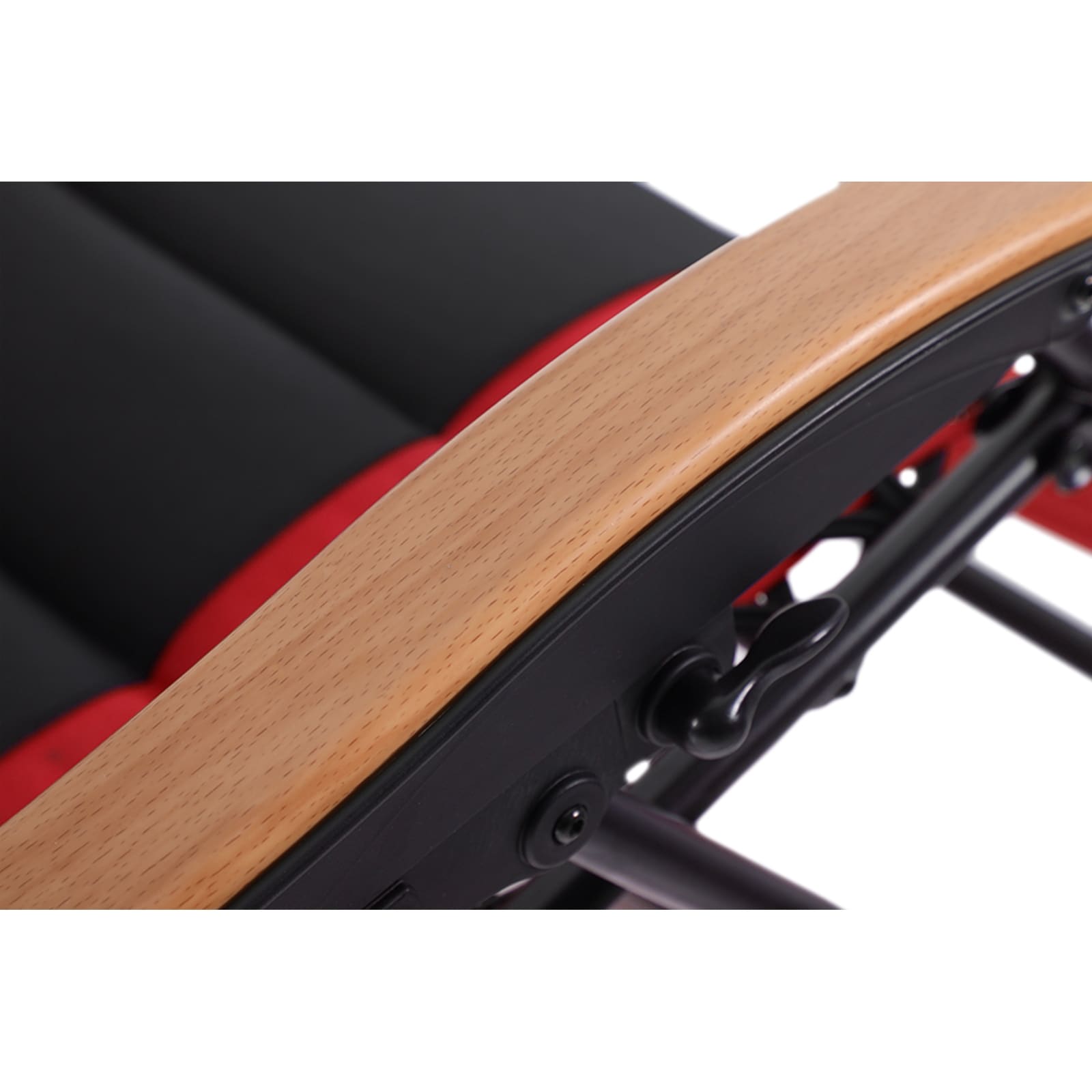 Fauteuil XL surdimensionné à dossier zéro gravité, avec accoudoirs larges, inclinable et réglable, avec porte-gobelets - N/A