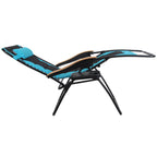 Fauteuil XL surdimensionné à dossier zéro gravité, avec accoudoirs larges, inclinable et réglable, avec porte-gobelets - N/A