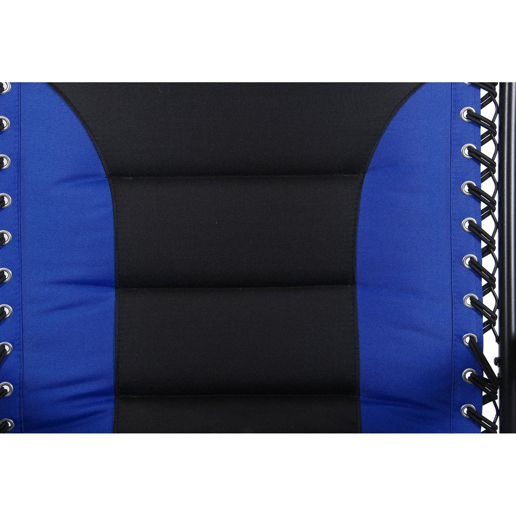 Fauteuil XL surdimensionné à dossier zéro gravité, avec accoudoirs larges, inclinable et réglable, avec porte-gobelets - N/A