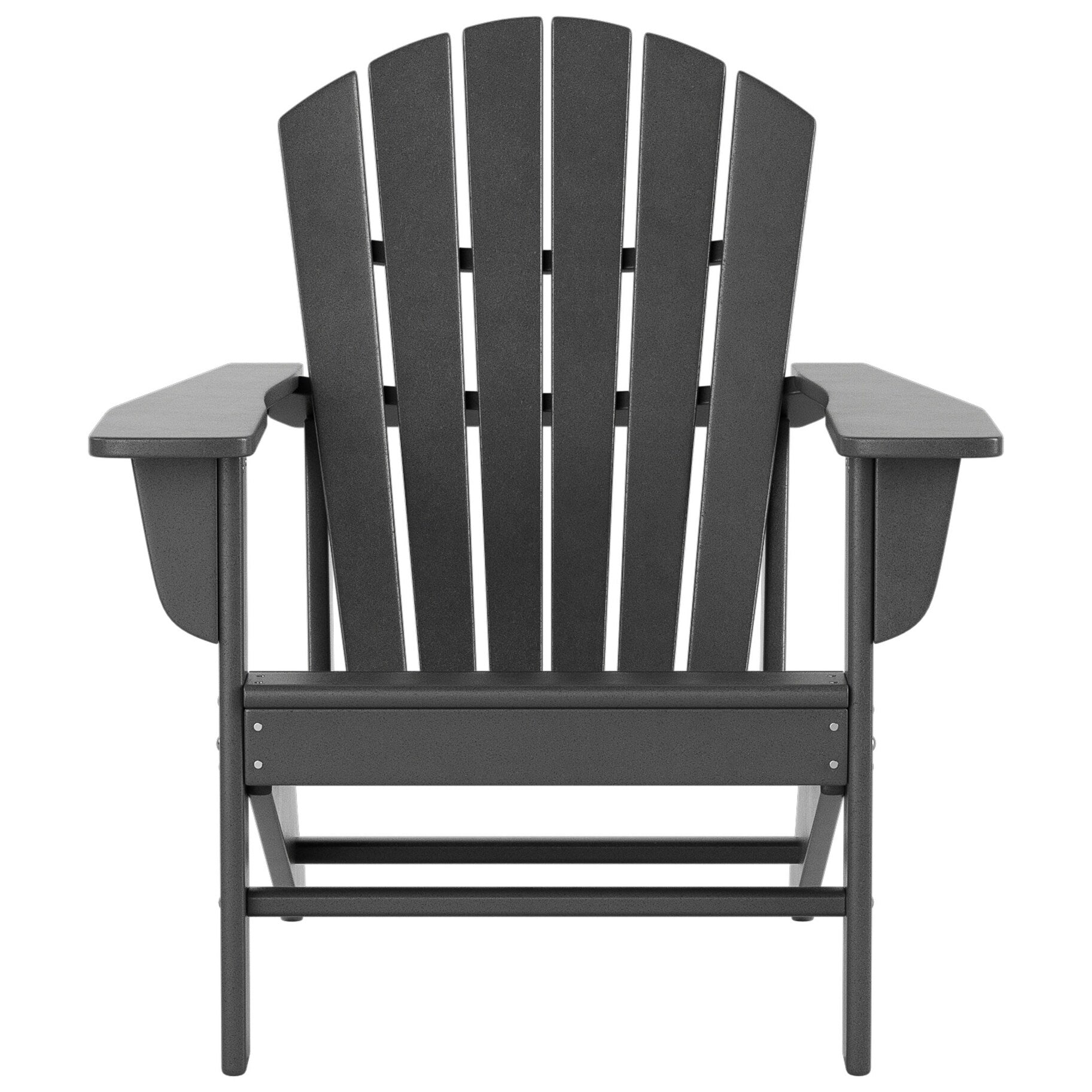 Polytrends Altura Chaise de jardin Adirondack en polyrésine, résistante aux intempéries et écologique (lot de 2)