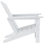 Polytrends Altura Chaise de jardin Adirondack en polyrésine, résistante aux intempéries et écologique (lot de 2)