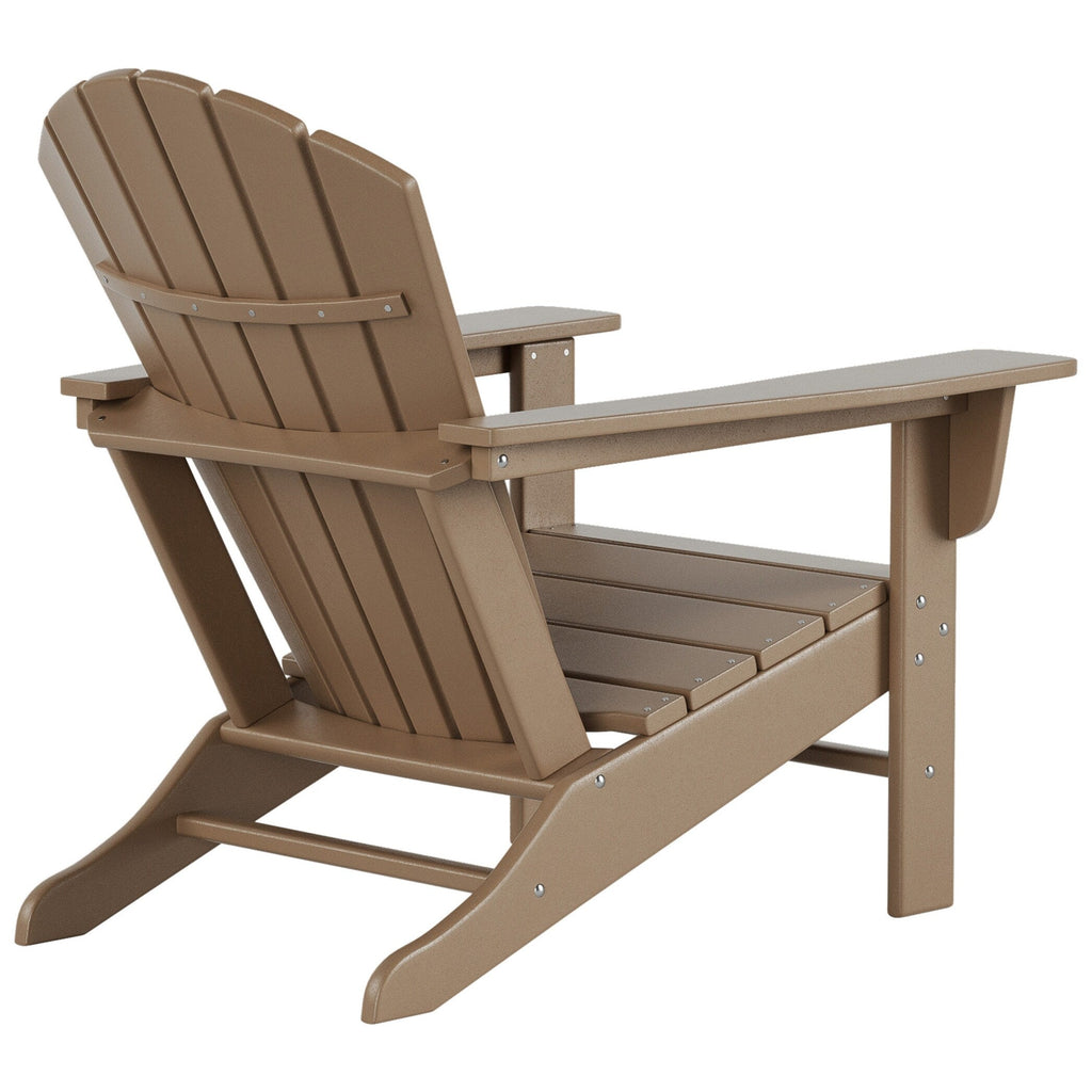 Polytrends Altura Chaise de jardin Adirondack en polyrésine, résistante aux intempéries et écologique (lot de 2)