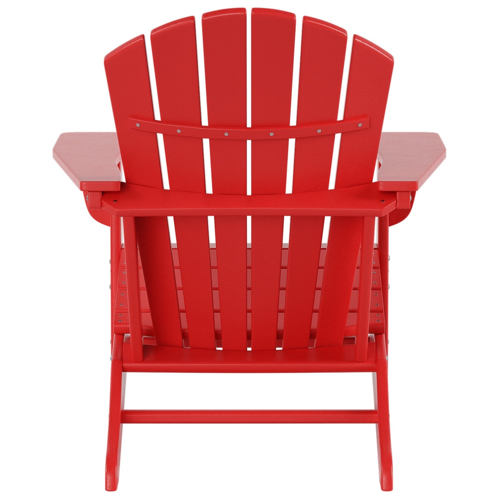 Polytrends Altura Chaise de jardin Adirondack en polyrésine, résistante aux intempéries et écologique (lot de 2)