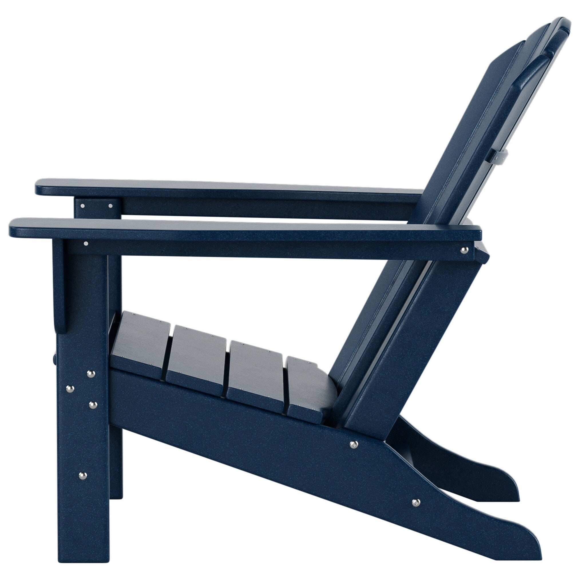 Polytrends Altura Chaise de jardin Adirondack en polyrésine, résistante aux intempéries et écologique (lot de 2)