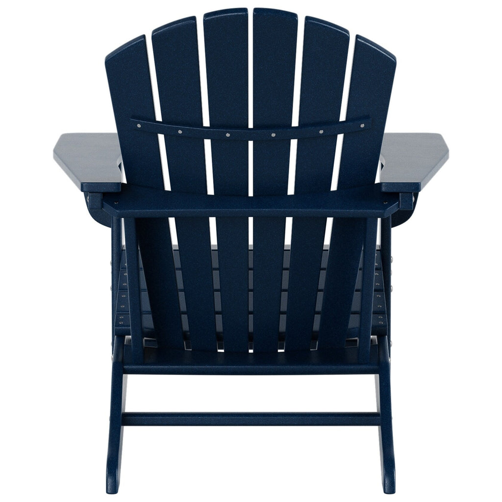 Polytrends Altura Chaise de jardin Adirondack en polyrésine, résistante aux intempéries et écologique (lot de 2)