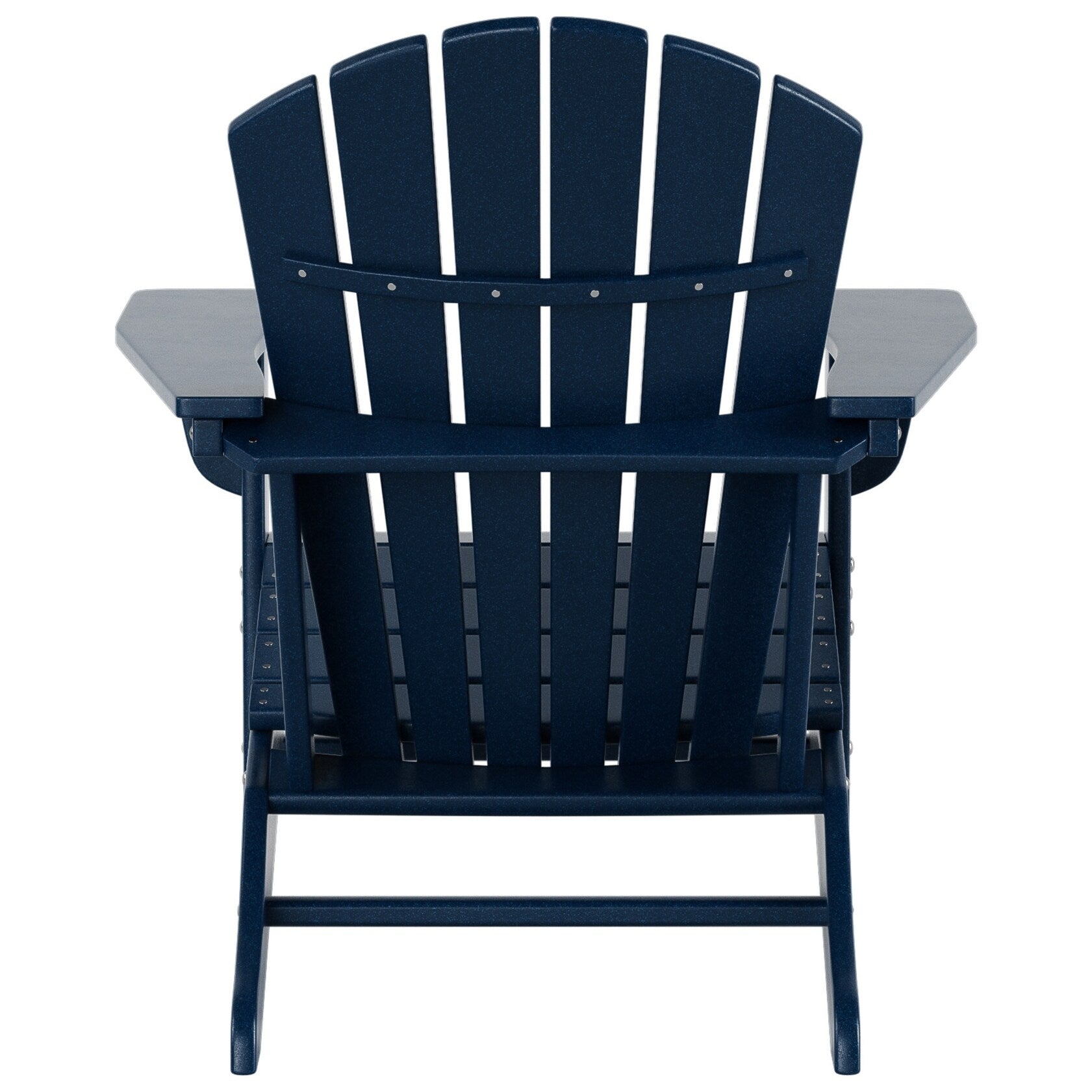 Polytrends Altura Chaise de jardin Adirondack en polyrésine, résistante aux intempéries et écologique (lot de 2)