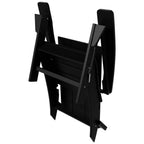 Chaise Adirondack pliable, moderne, écologique, résistante aux intempéries, pour usage commercial et résidentiel, de la marque Polytrends Shoreside.