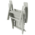 Chaise Adirondack pliable, moderne, écologique, résistante aux intempéries, pour usage commercial et résidentiel, de la marque Polytrends Shoreside.