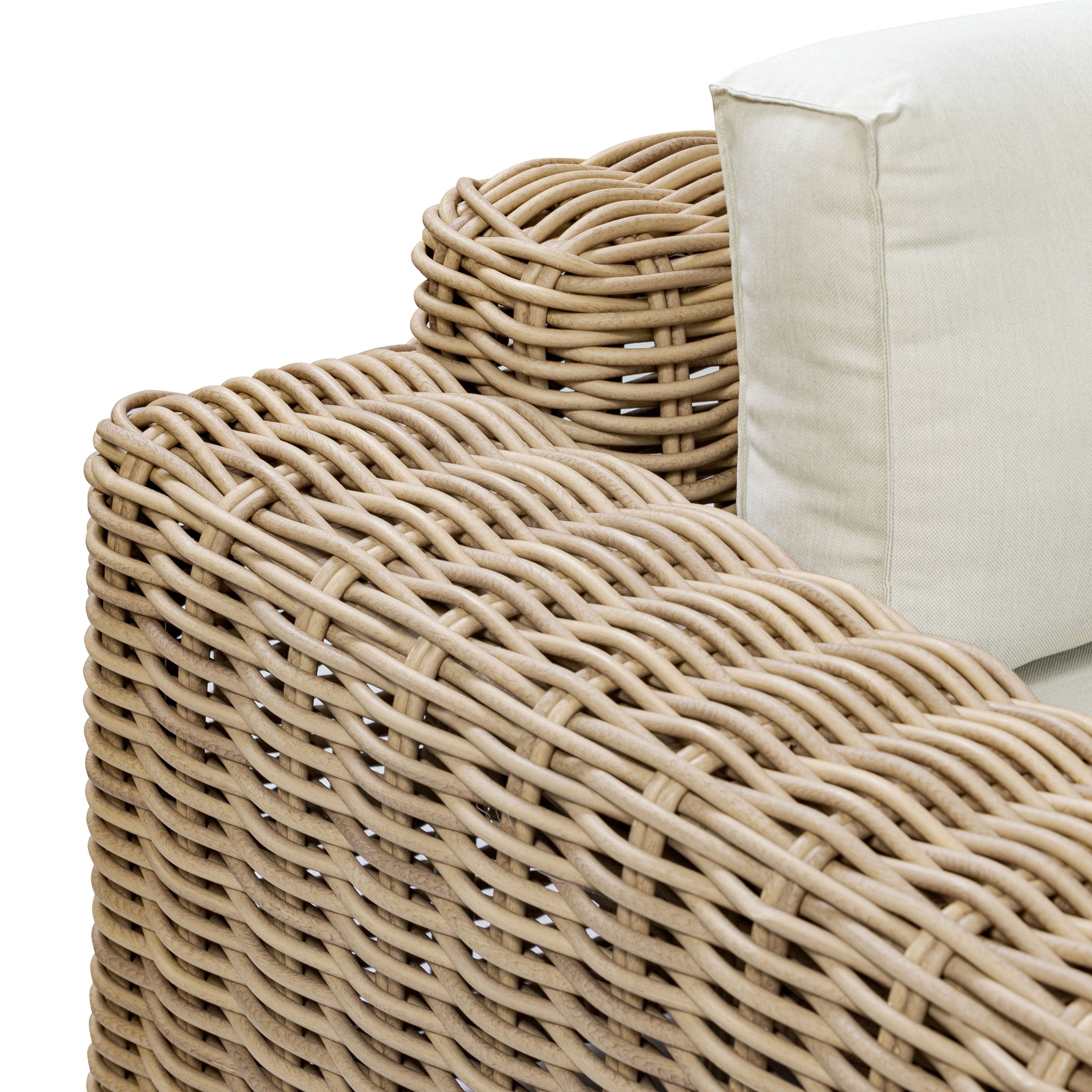 Ensemble de canapé d'angle d'extérieur/terrasse Poly &amp; Bark Puglia avec table basse