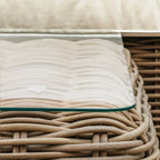 Ensemble de canapé d'angle d'extérieur/terrasse Poly &amp; Bark Puglia avec table basse