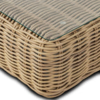 Ensemble de canapé d'angle d'extérieur/terrasse Poly &amp; Bark Puglia avec table basse