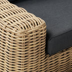 Ensemble de canapé d'angle d'extérieur/terrasse Poly &amp; Bark Puglia avec table basse