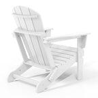 Polytrends Laguna Fauteuils Adirondack pliants d'extérieur résistants aux intempéries (lot de 2)