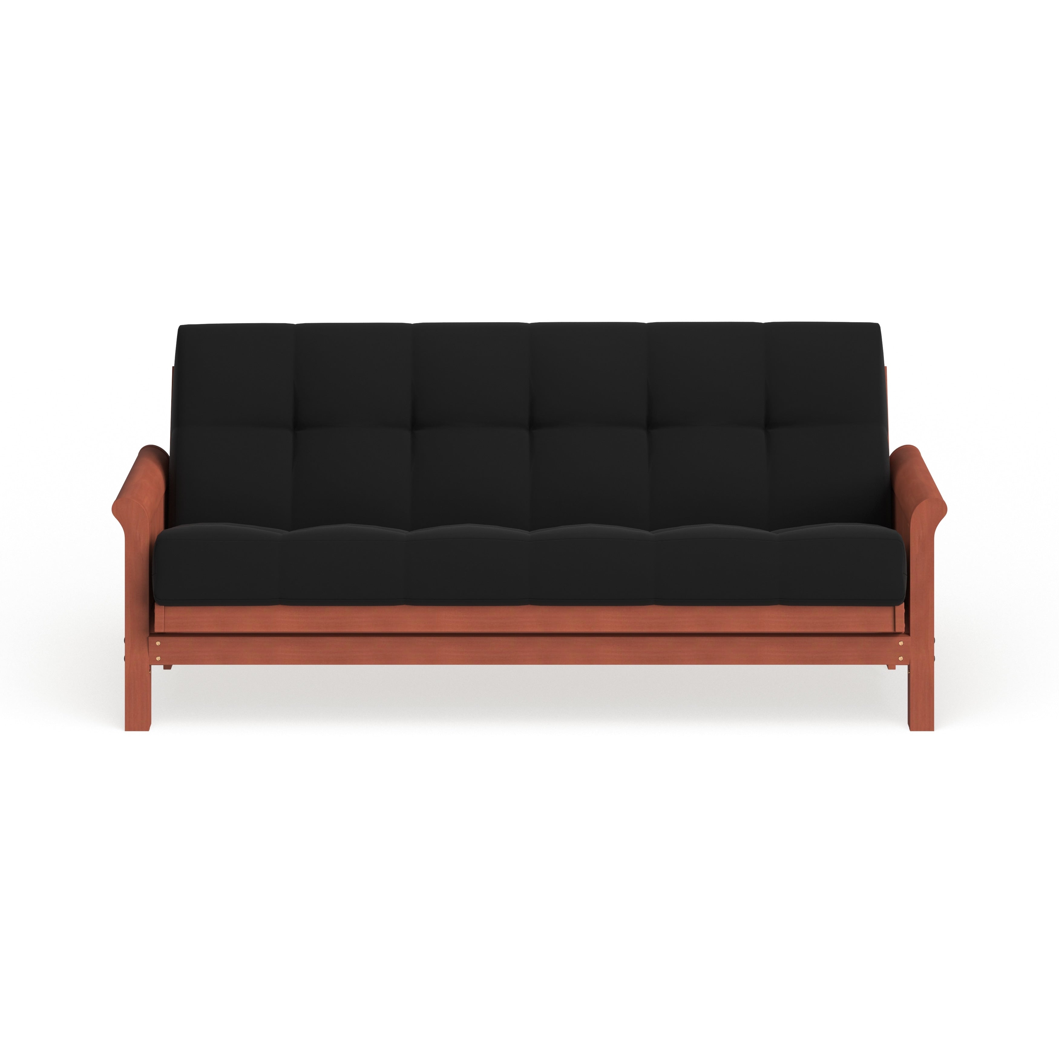 Matelas futon en toile twill de 25 cm d'épaisseur (simple, double ou queen size)