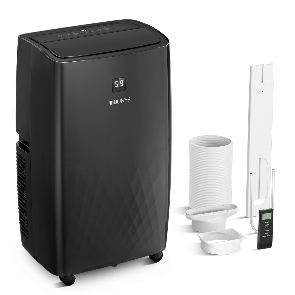 Climatiseur portable avec chauffage – 12000 BTU de refroidissement et 10000 BTU de chauffage pour les pièces jusqu'à 700 pieds carrés.