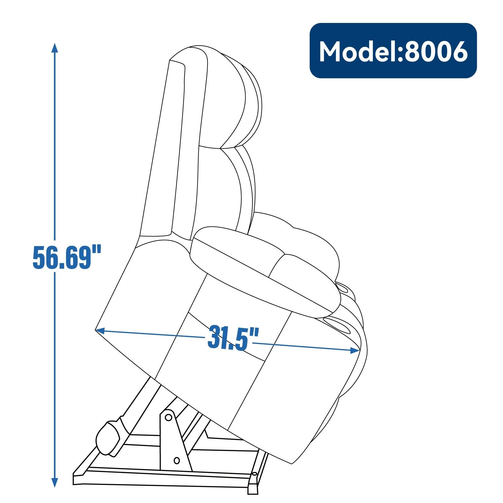 Fauteuil releveur électrique