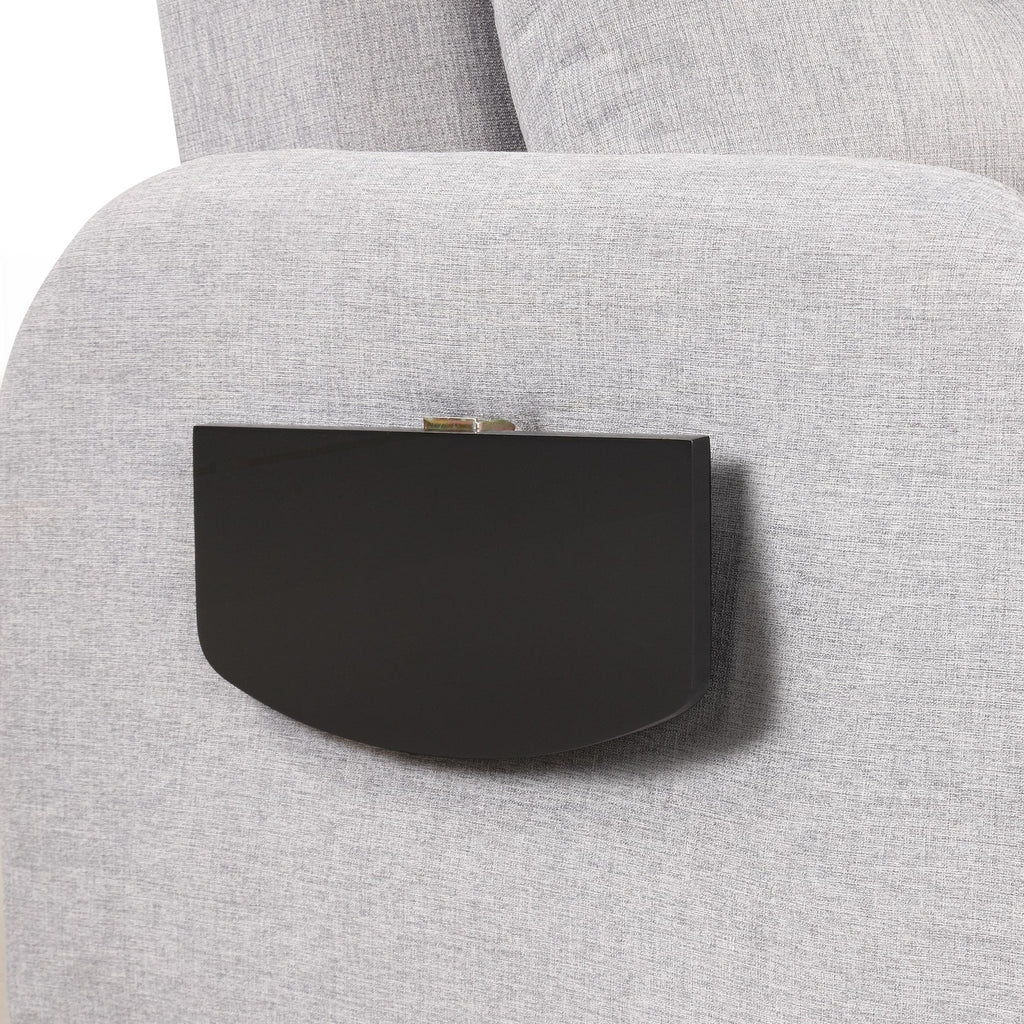 Canapé-lit gigogne 3 en 1 avec 2 tables d'appoint