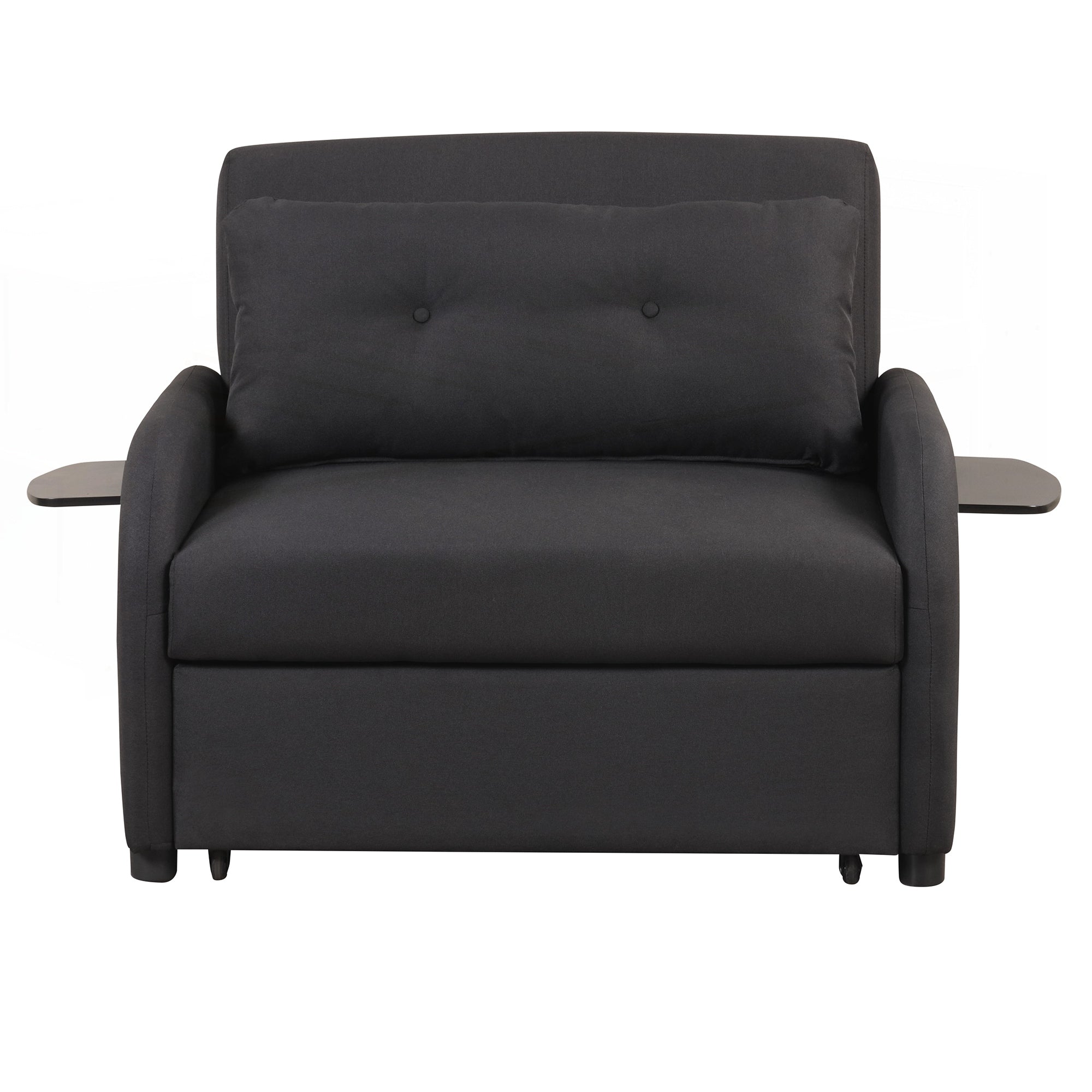 Canapé-lit gigogne 3 en 1 avec 2 tables d'appoint