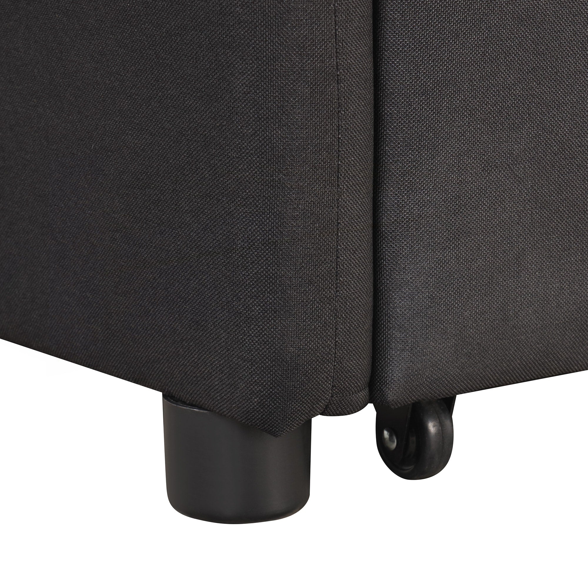 Canapé-lit gigogne 3 en 1 avec 2 tables d'appoint