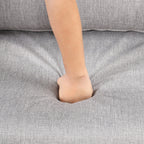 Canapé-lit gigogne 3 en 1 avec 2 tables d'appoint