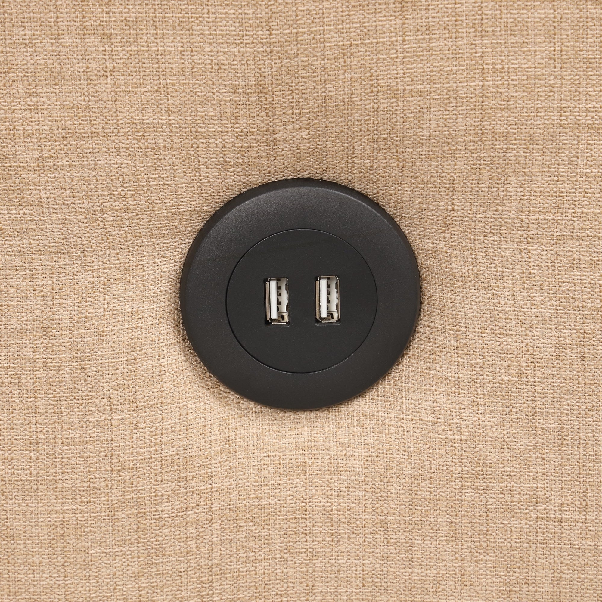 Canapé-lit gigogne 3 en 1 avec 2 tables d'appoint