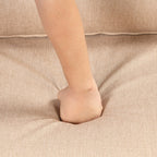 Canapé-lit gigogne 3 en 1 avec 2 tables d'appoint